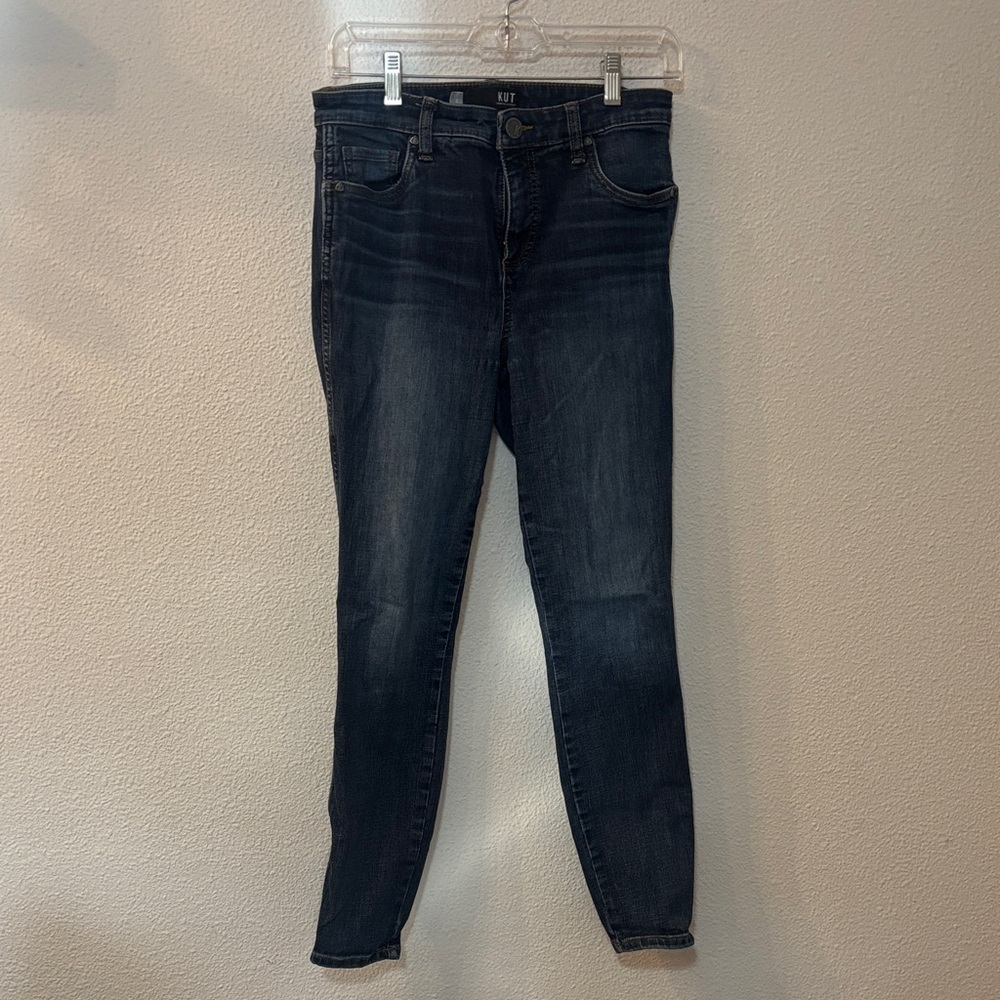 Kut from the Kloth Dark Wash Skinny Jeans